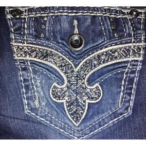 Rock Revival Medium Wash Easy Skinny Jeans "Telma" Tag Size 30 Inseam 30